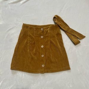 🌸 Corduroy Skirt